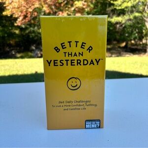 WHAT DO YOU MEME? Better Than Yesterday - A Mindfulness Game